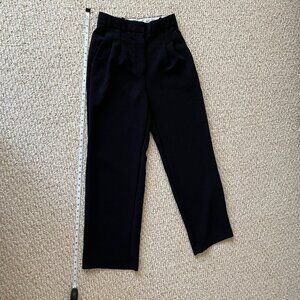 The Effortless Pant™ - Crepette™ High-waisted, wide-leg Japanese crepe trousers